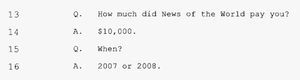 Marc Headley admitted receiving payment of $10,000 from the infamous and now-defunct tabloid, “News of the World”—one of the scandal sheets to which he sold scurrilous “stories” after leaving the Church.